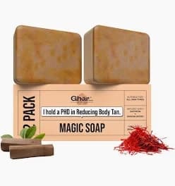 Magic Soap (Sandal Wood and Saffron Soap)
