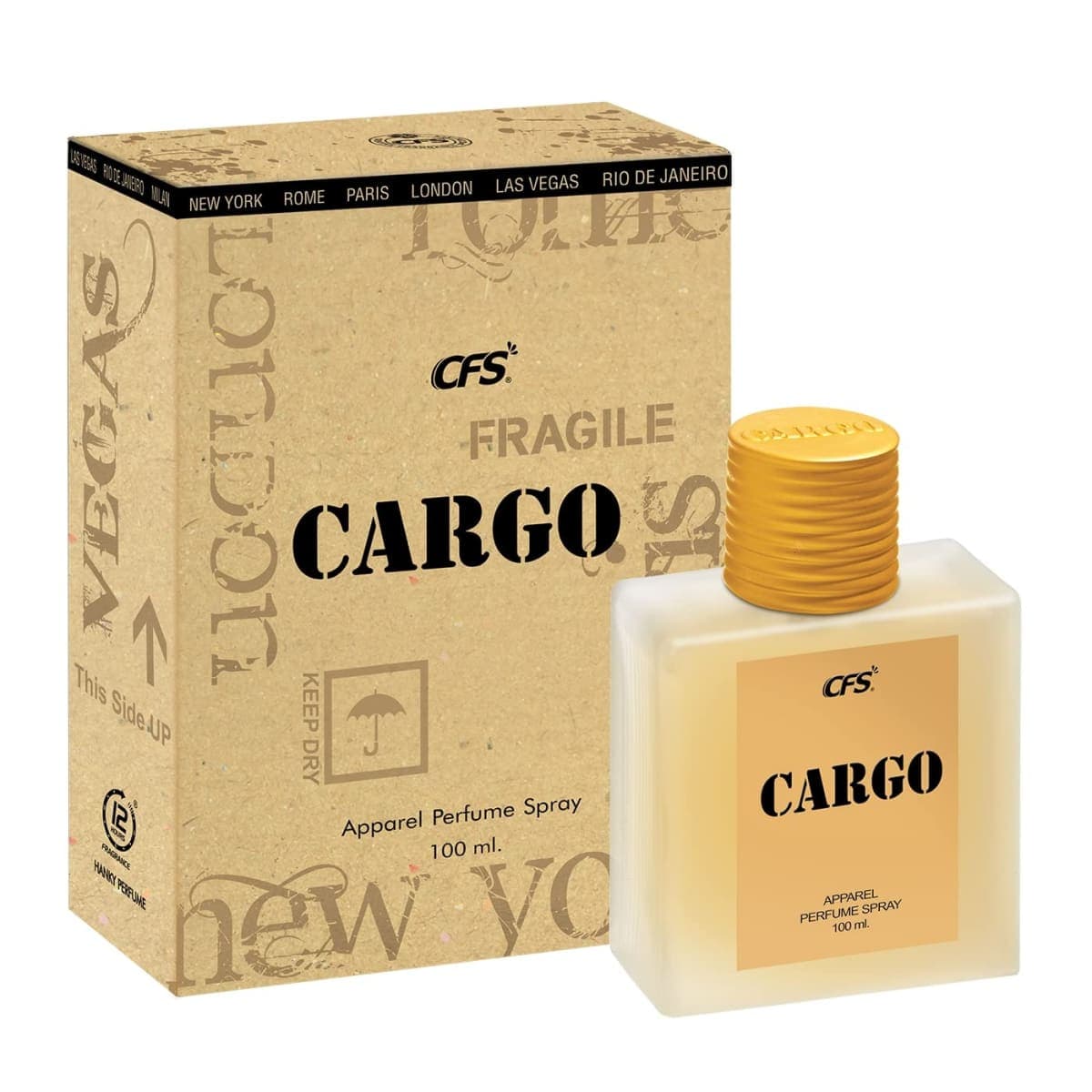 CFS Cargo Khakhi Eau De Parfum Long Lasting Unisex EDP 