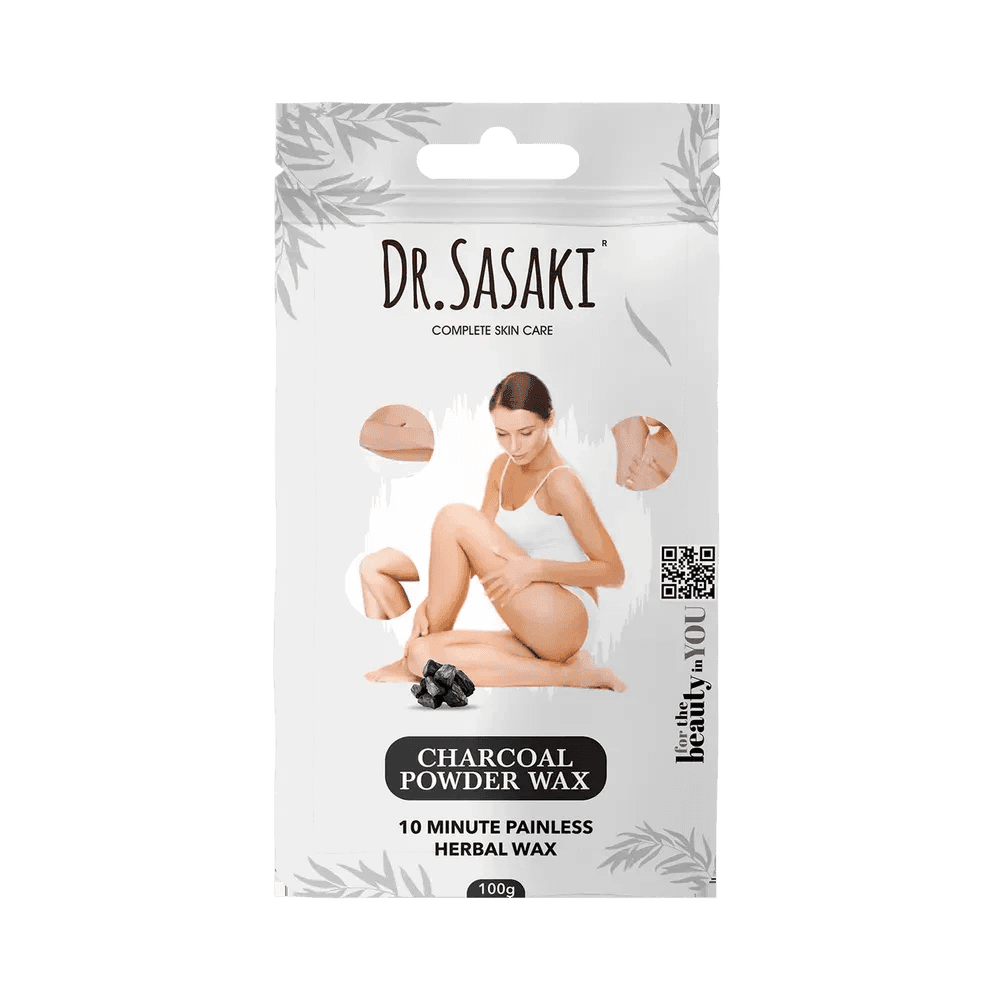 Dr. Sasaki Painless Unisex Wax Powder (Charcoal)