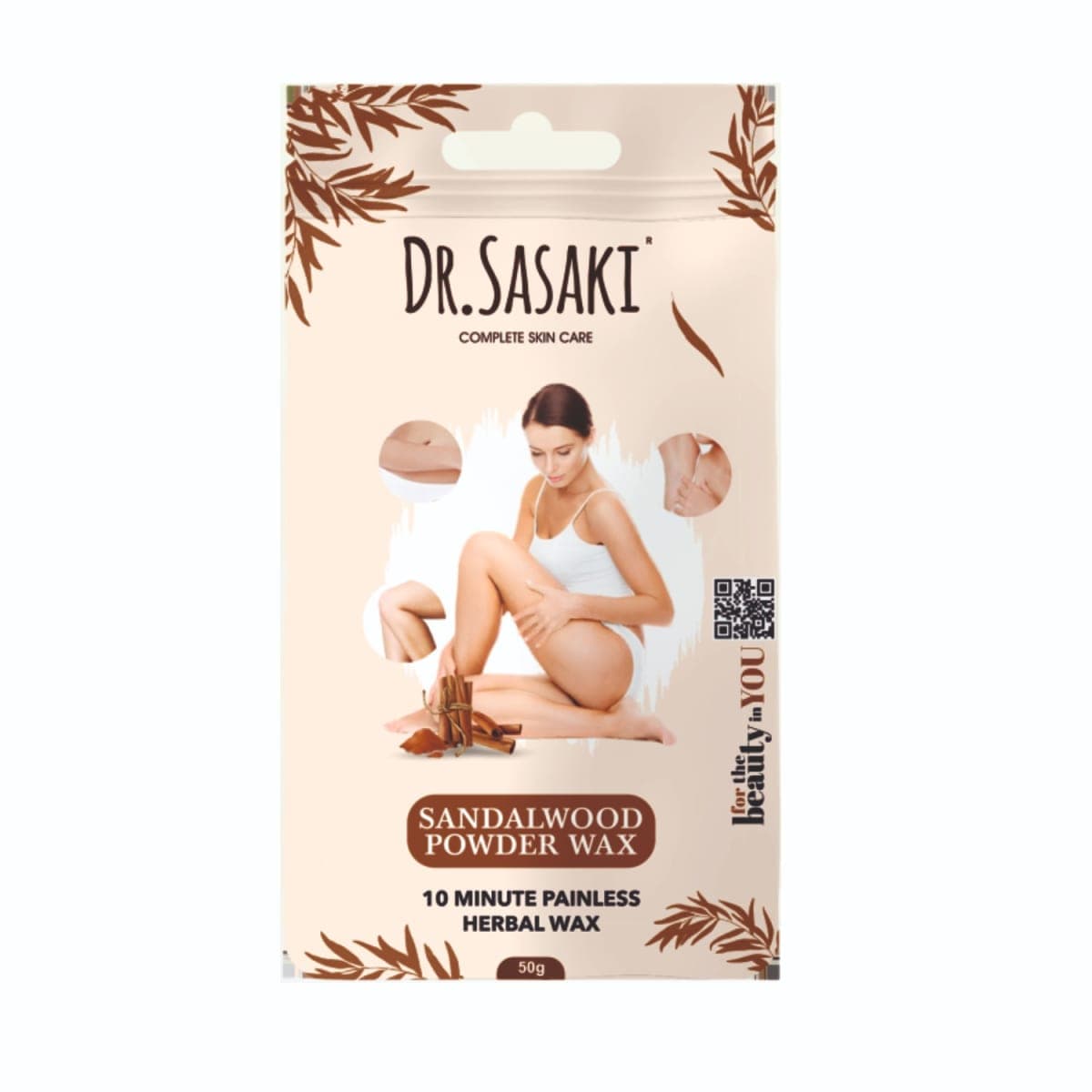 Dr.Sasaki Painless Hair Removing Sandalwood Wax Powder