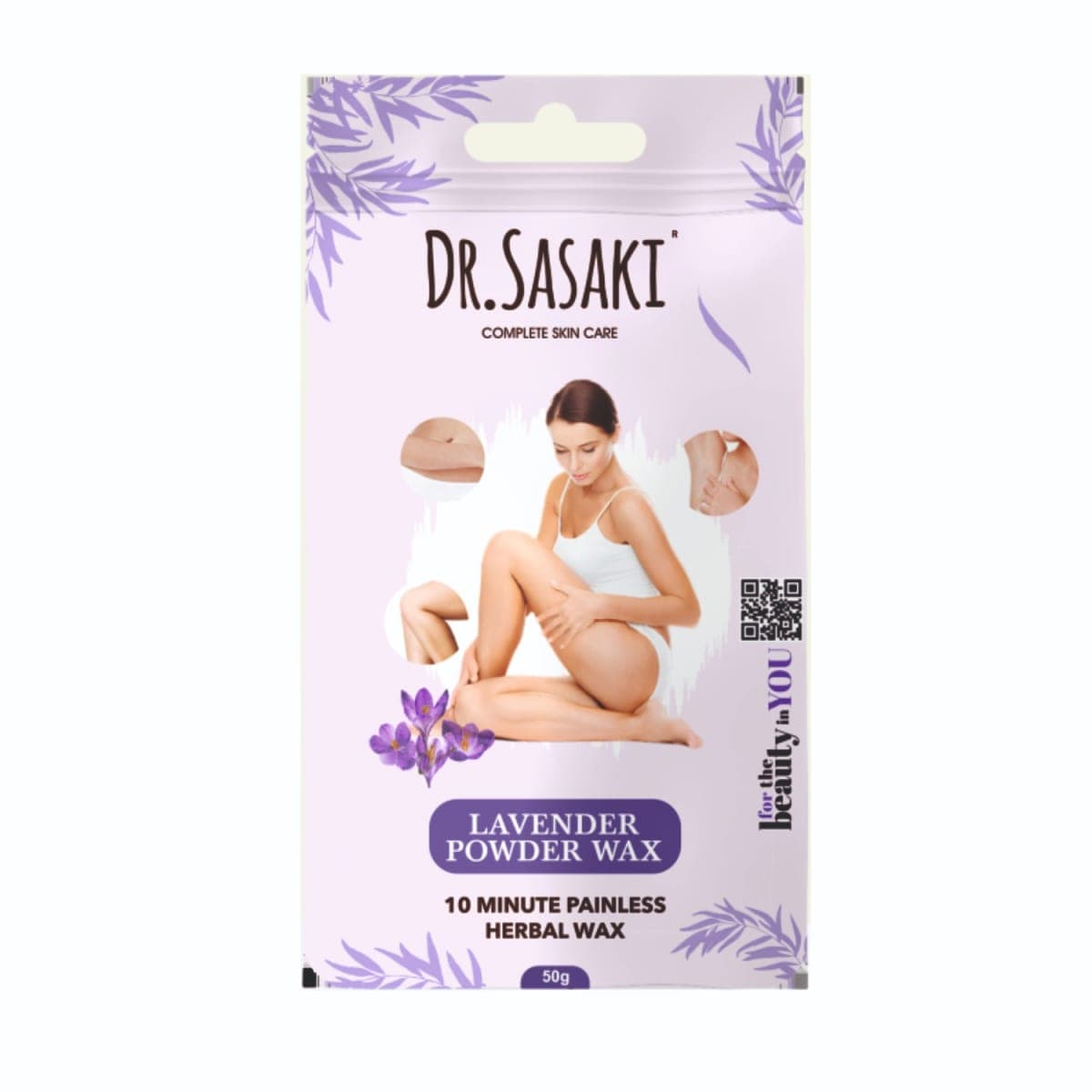 Dr.Sasaki Painless Hair Removing Lavender Wax Powder