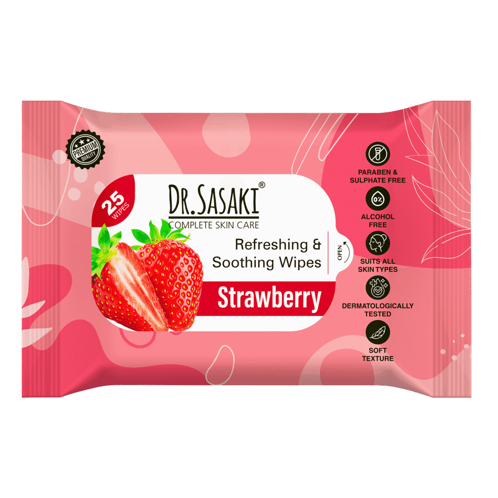 Dr.Sasaki Refreshing & Soothing Wet Facial Wipes