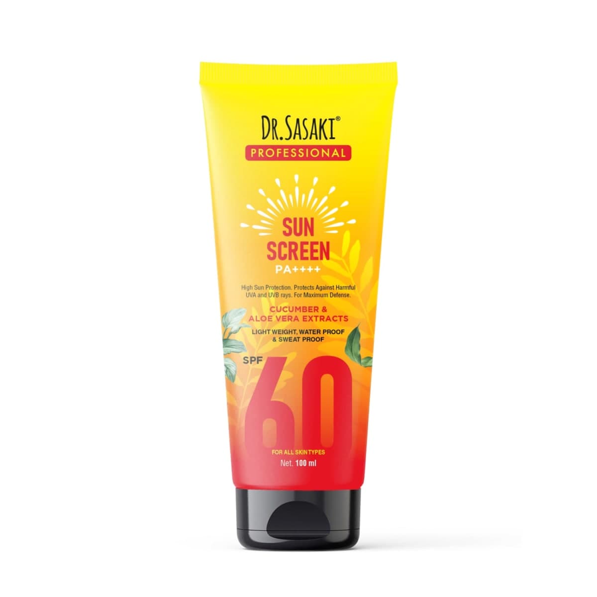 Dr. Sasaki Professional Sunscreen PA++++, 100ml