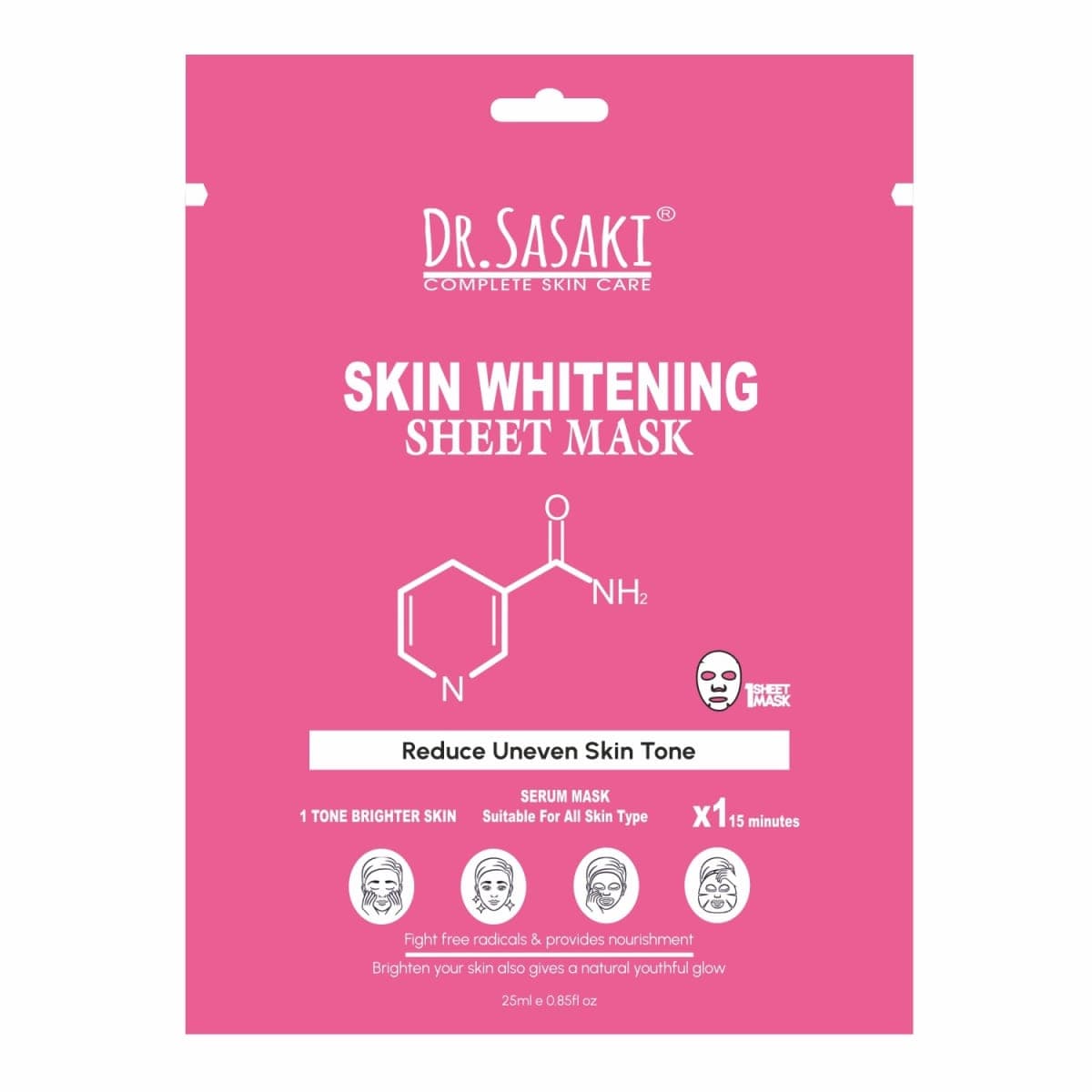 Dr.Sasaki Ubtan Serum Sheet Mask