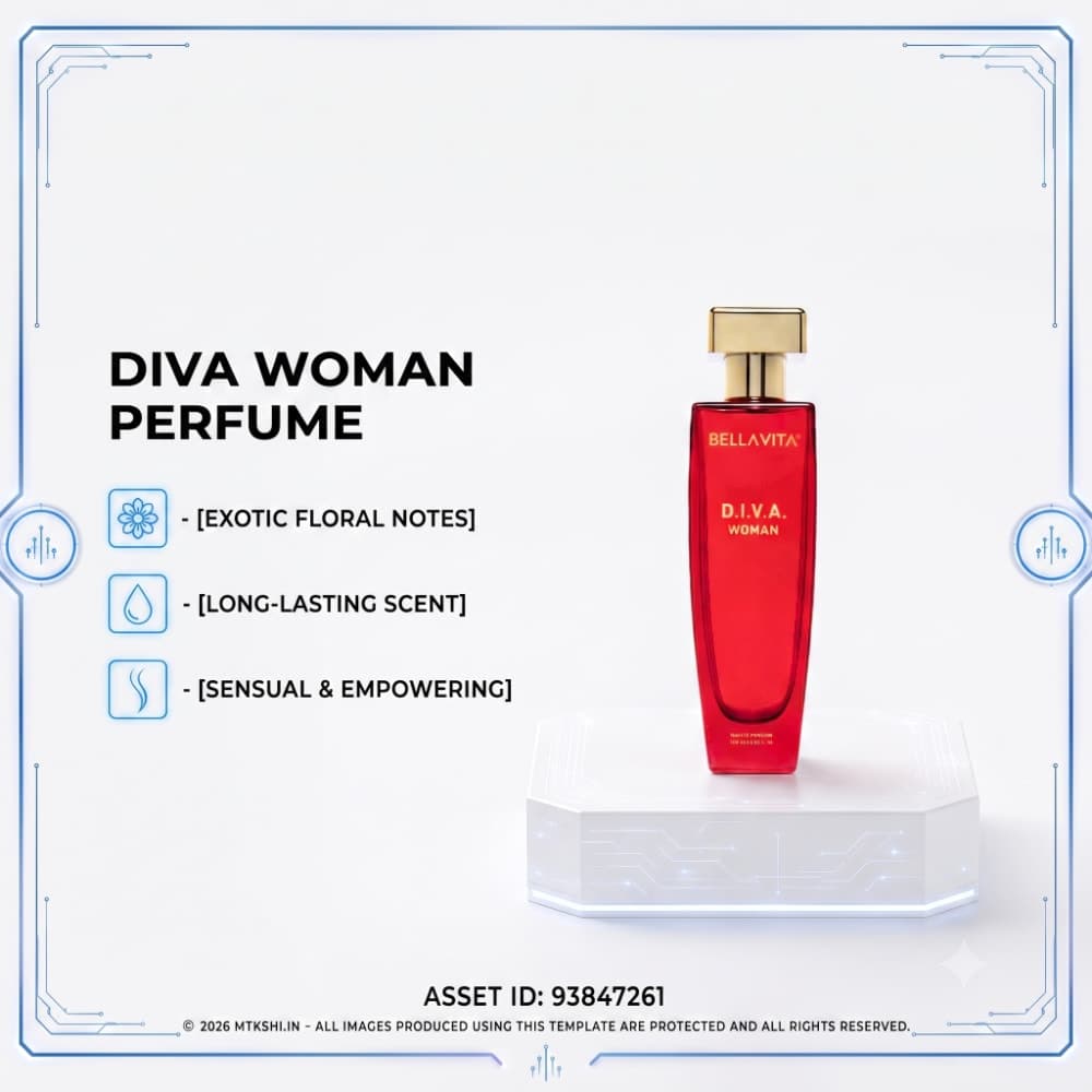 BELLAVITA D.I.V.A WOMAN  EAU DE PARFUM - 