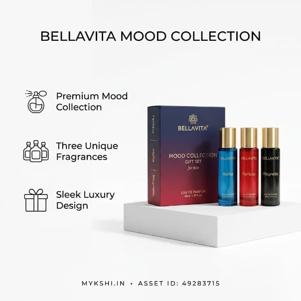 BELLAVITA MOOD COLLECTION GIFT SET FOR HIM - 3 X 15ml