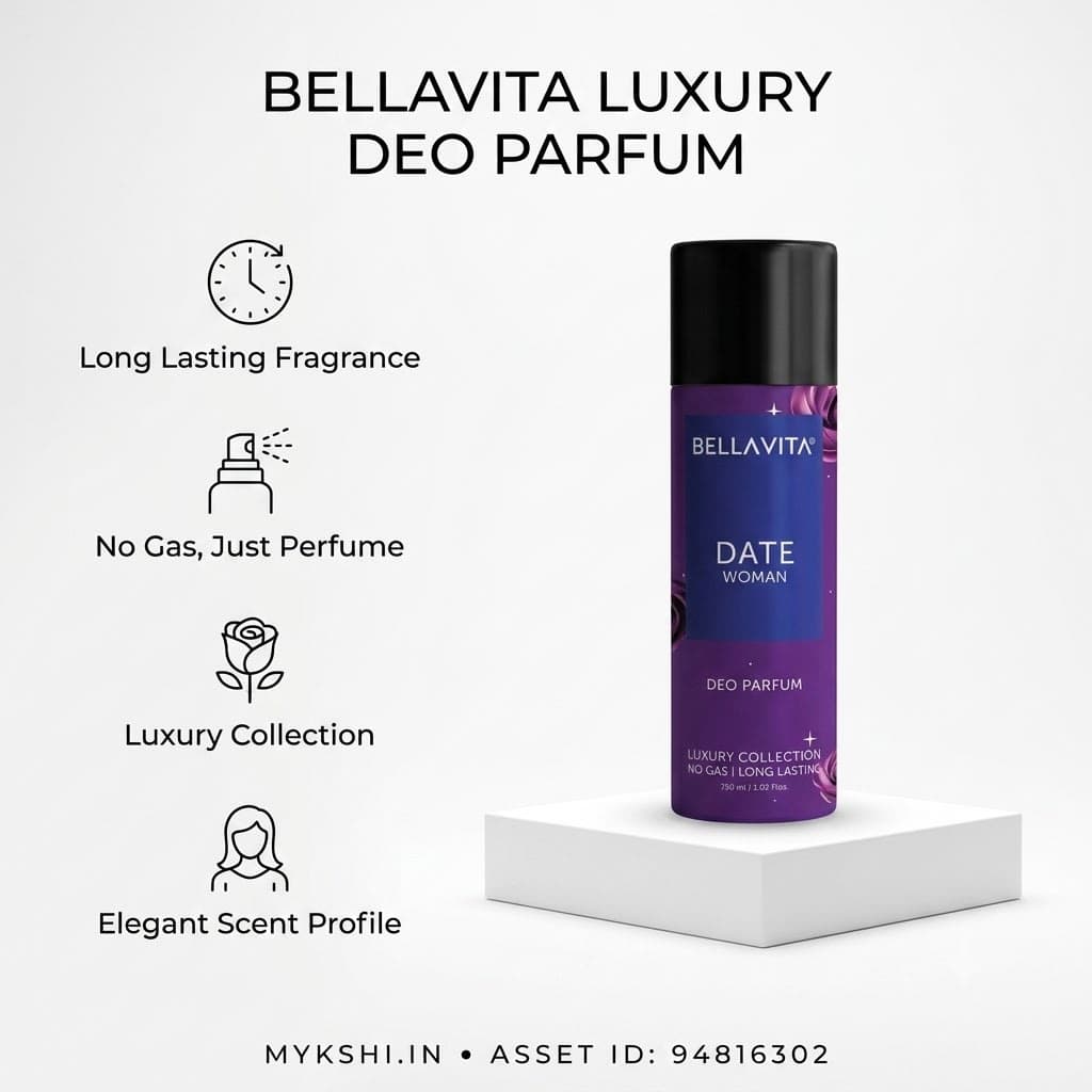 BELLAVITA DATE WOMAN DEO PARFUM - 150 ml 5.07 fl.oz