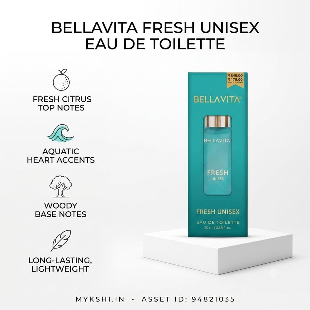 BELLAVITA FRESH UNISEX EAU DE PARFUM - 20 ml |0.68 fl.oz