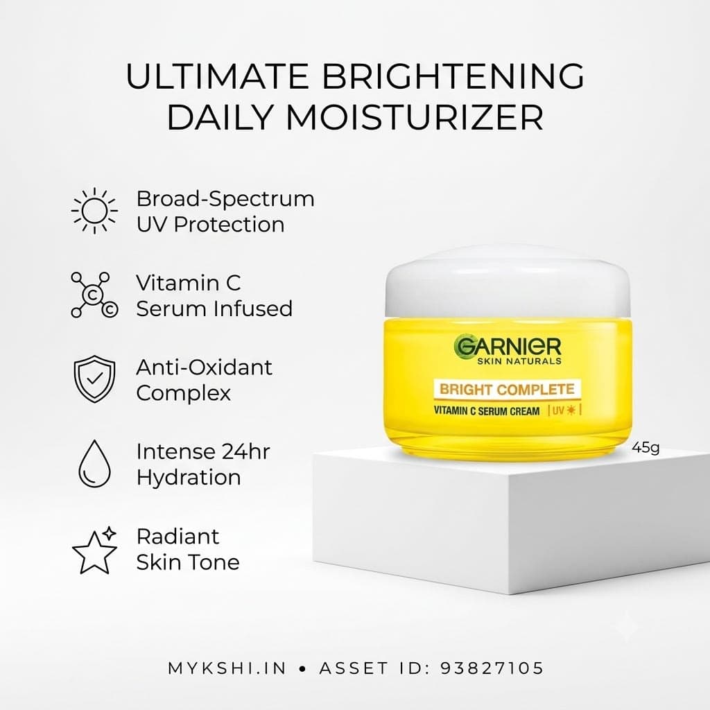 Garnier Bright Complete Vitamin C Serum Cream UV, 45g