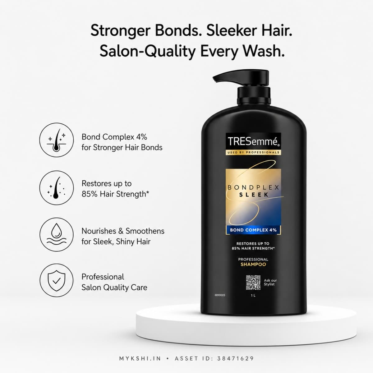 TRESEMMÉ BOND PLEX REPAIR SHAMPOO WITH COMPLEX TECHNOLOGY 