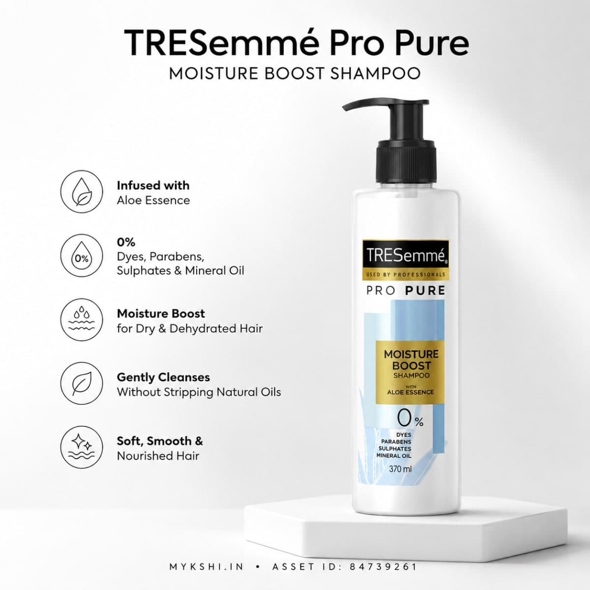 TRESEMMÉ PRO PURE MOISTURE BOOST SHAMPOO