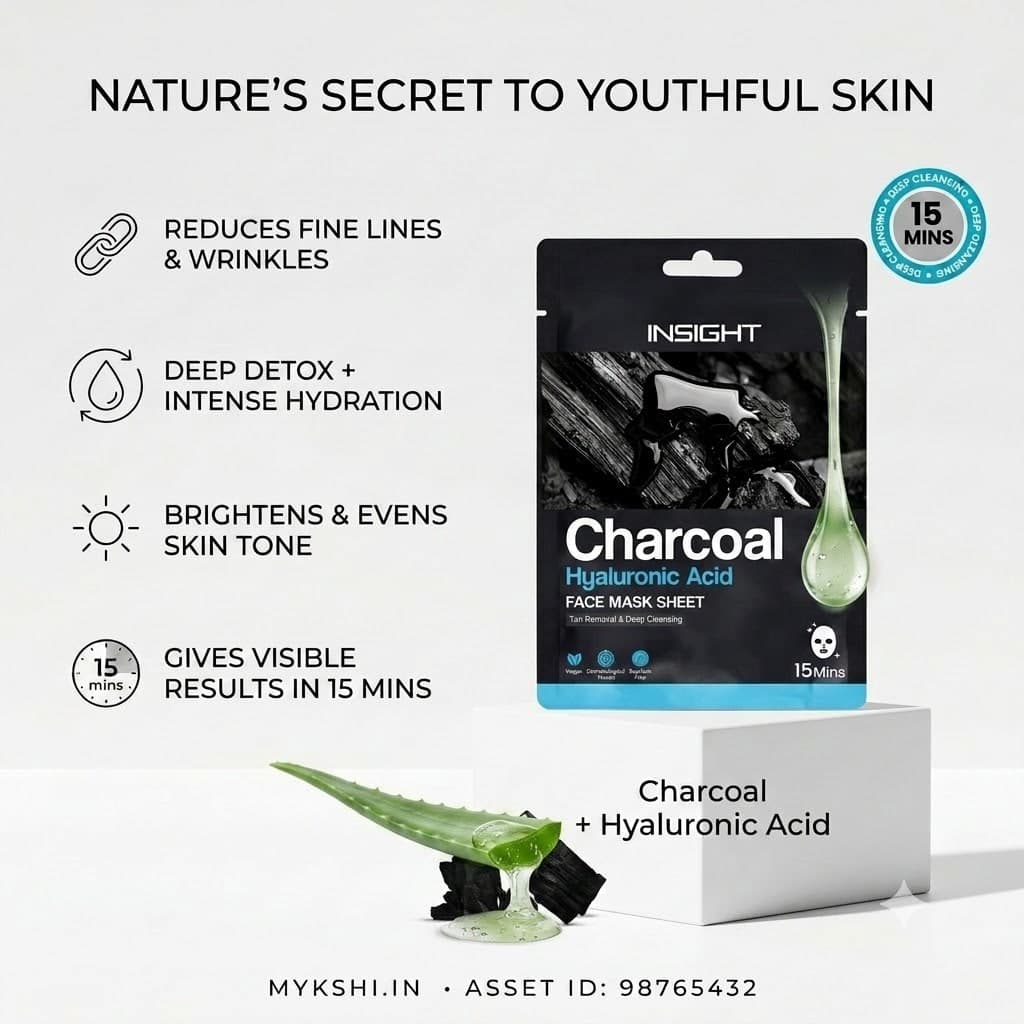INSIGHT Charcoal Face Mask Sheet