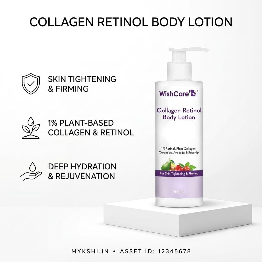 WishCare Collagen 1% Retinol Body Lotion 200ml