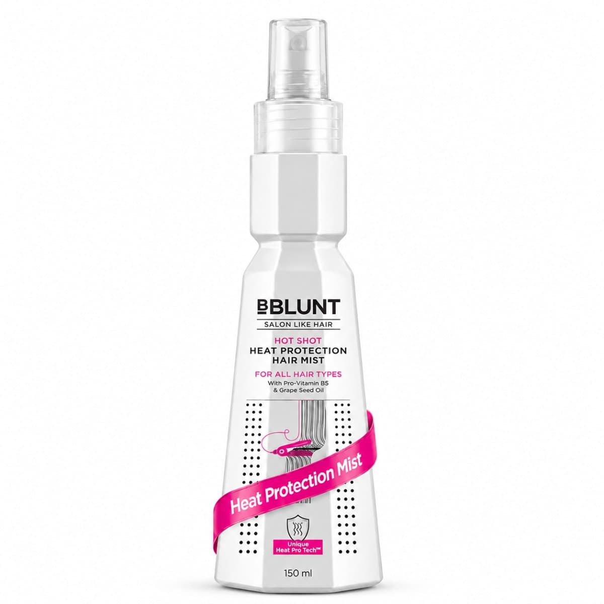 Bblunt Hot Shot Heat Protection Hair Mist 150ml