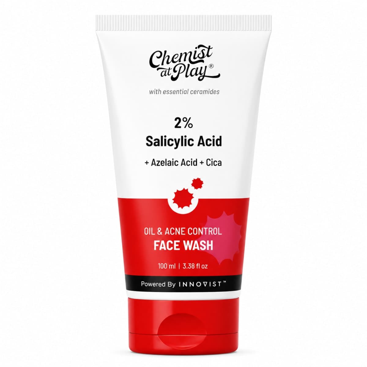 Chemist at Play 2% Salicylic Acid Face Wash for Acne & Oil Control - 100 ml