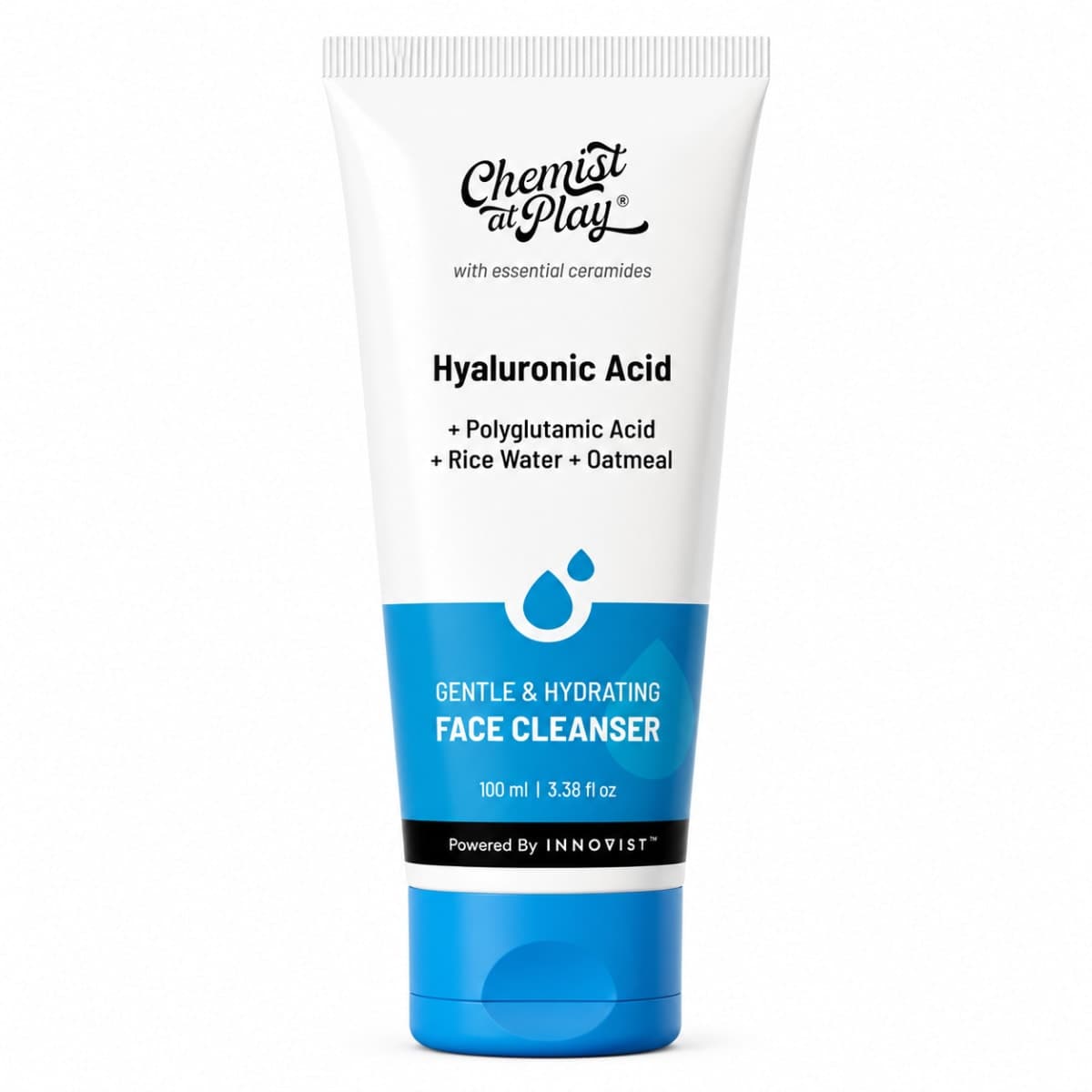 Chemist at Play Gentle & Hydrating Face Cleanser with Rice Water & Oatmeal - 100 ml