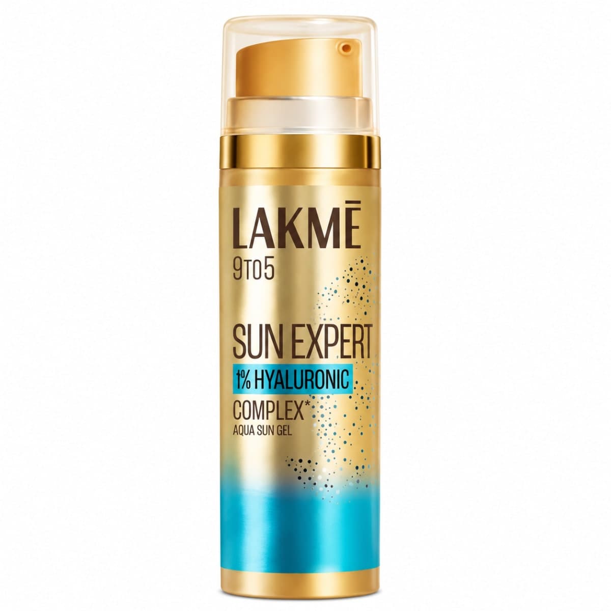 Lakme Sun Expert 1% Hyaluronic Gel Sunscreen SPF 50 PA++++ for UVA/B,No white cast,for hydration 18G 