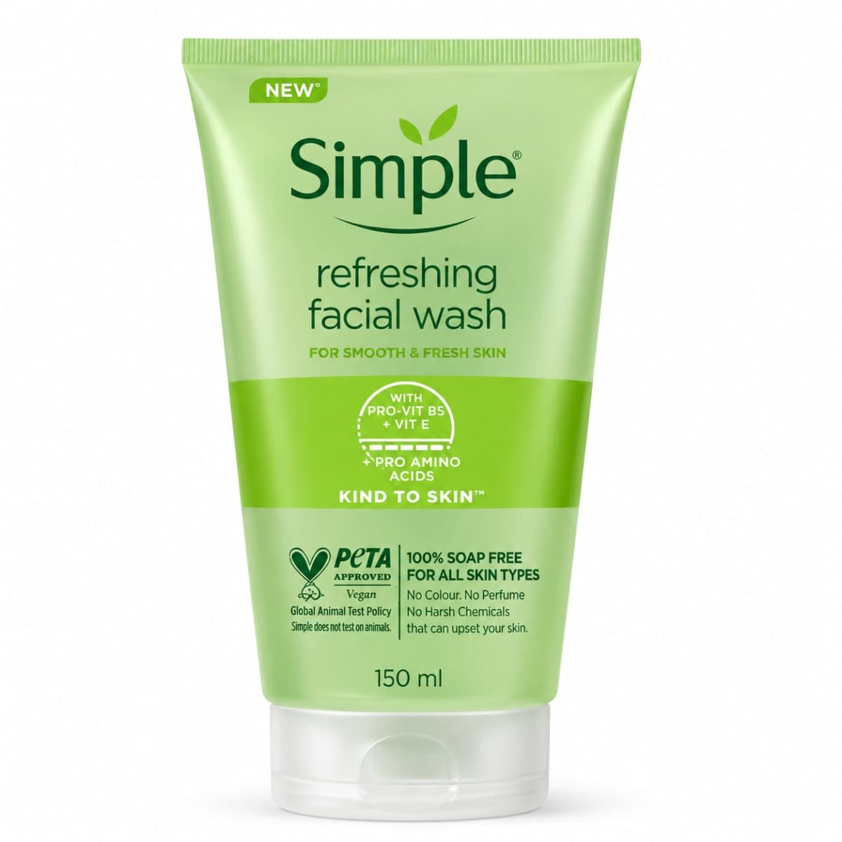 Simple Refreshing Face Wash 150ml 
