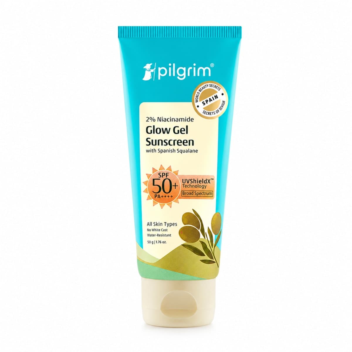 Pilgrim 2% Niacinamide Glow Gel Sunscreen SPF 50+ PA+++