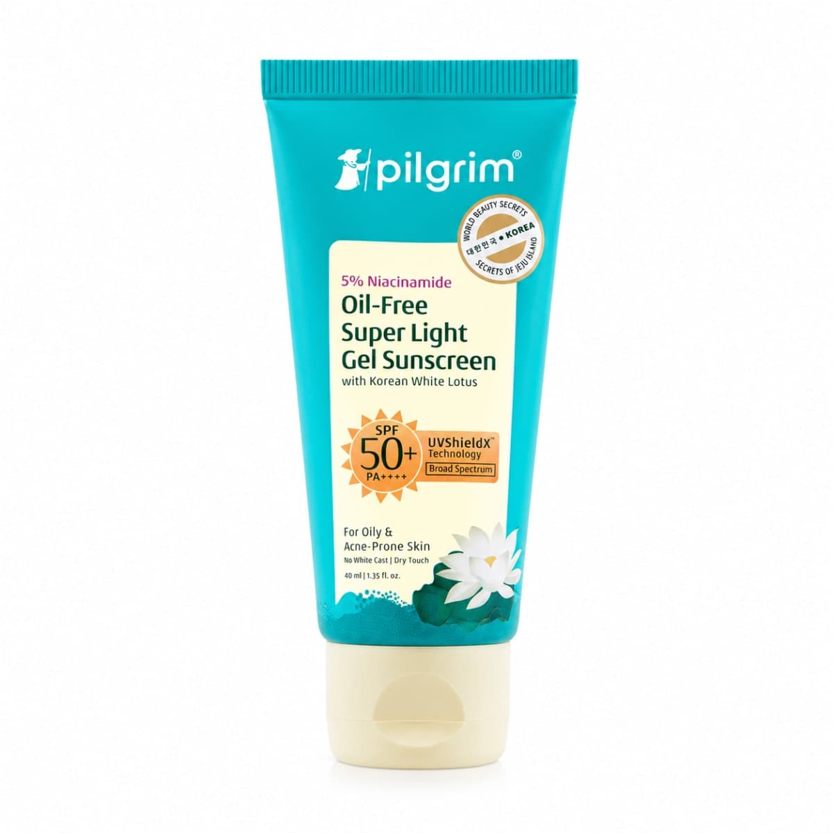 Pilgrim 5% Niacinamide Hydra Glow Gel Sunscreen SPF 50+ PA++++