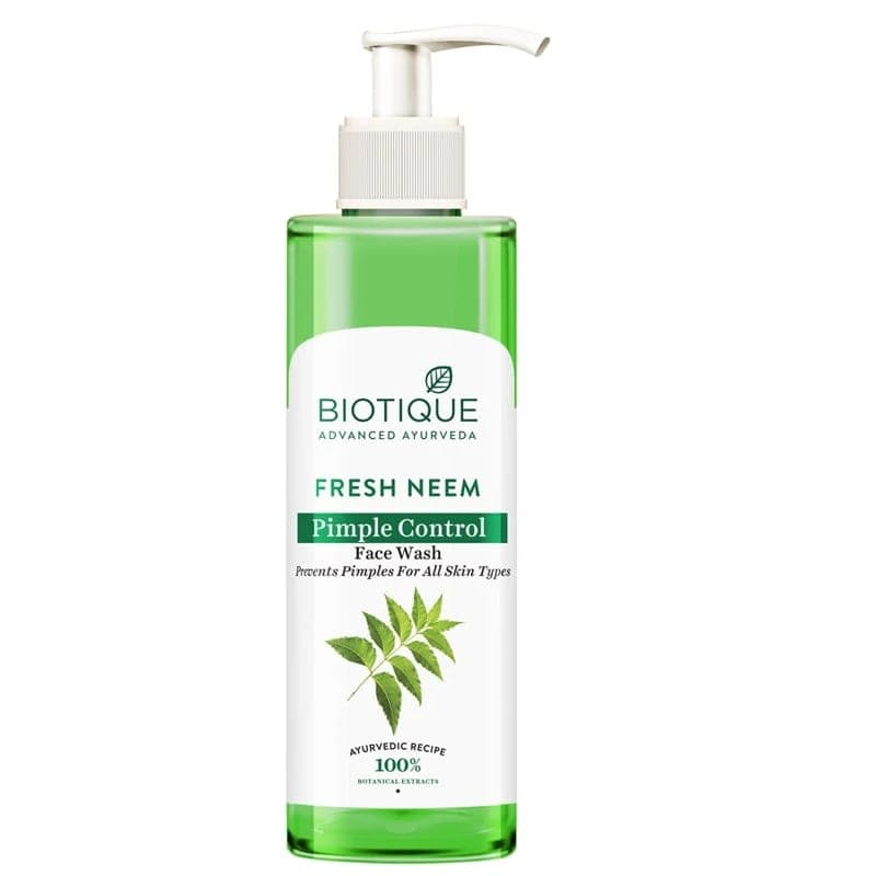 Biotique Fresh Neem Pimple Control Face Wash 