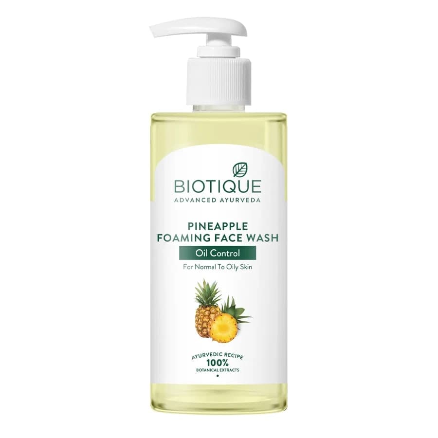 Biotique Pineapple Oil Control Foaming Face Wash 