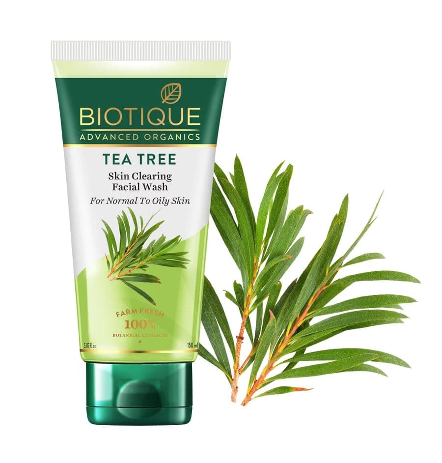 Biotique Tea Tree Skin Clearing Facial Wash 150ml
