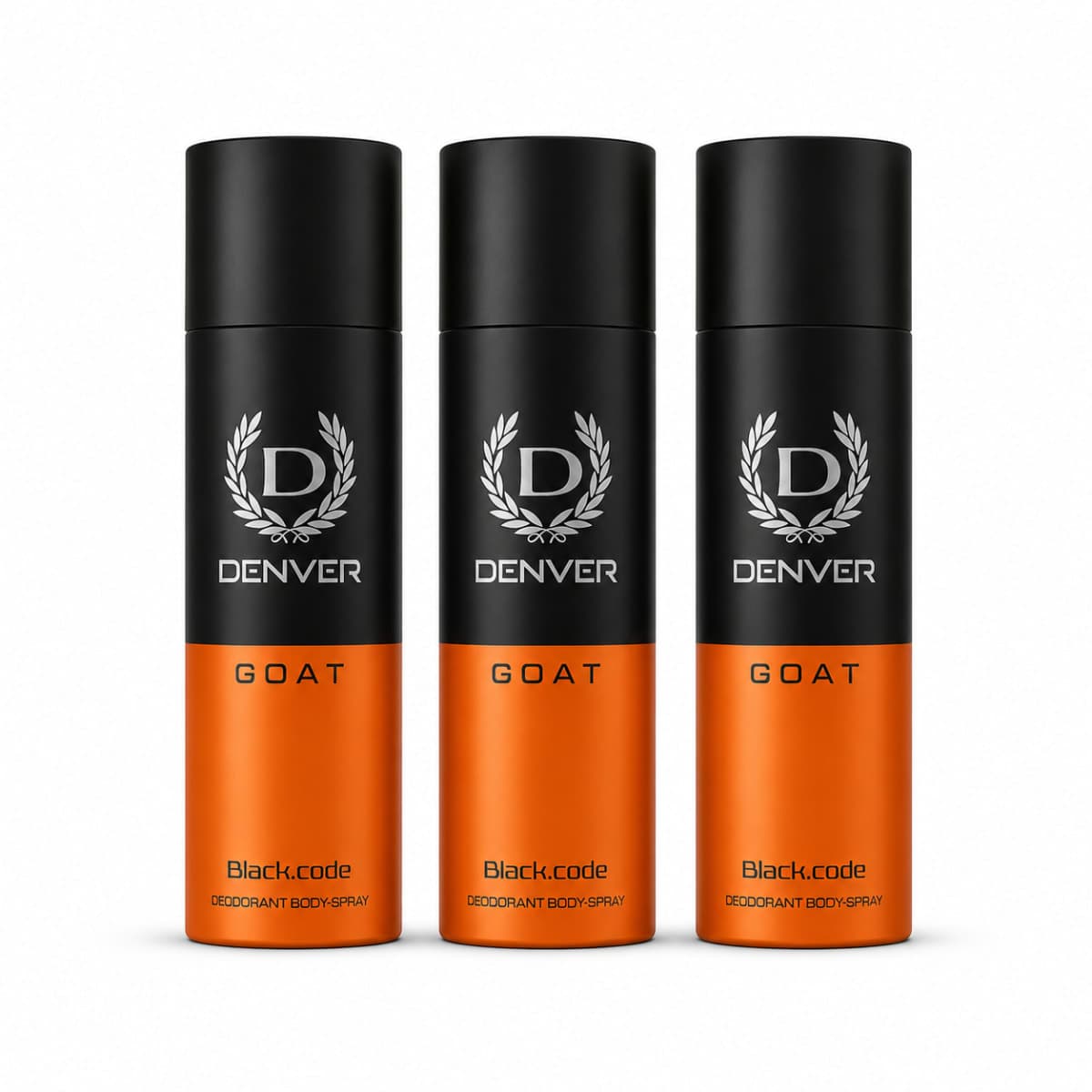 DENVER Goat Deo 150ml Deodorant Pack of 3