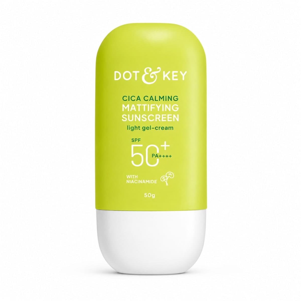 Dot & Key Cica + Niacinamide Sunscreen, In-Vivo Tested SPF 50+ PA++++