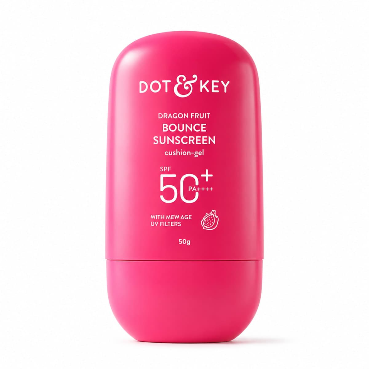 Dot & Key Dragon Fruit Bounce Gel Sunscreen SPF 50+ PA++++, With New-Age UV Filters - 50 g