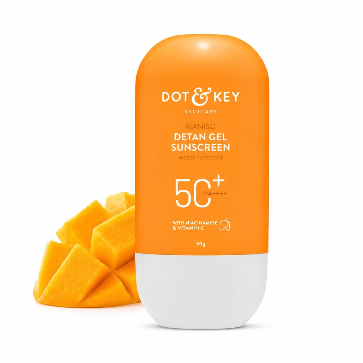 Dot & Key Mango Detan Gel Sunscreen, In-Vivo Tested SPF 50+ PA++++