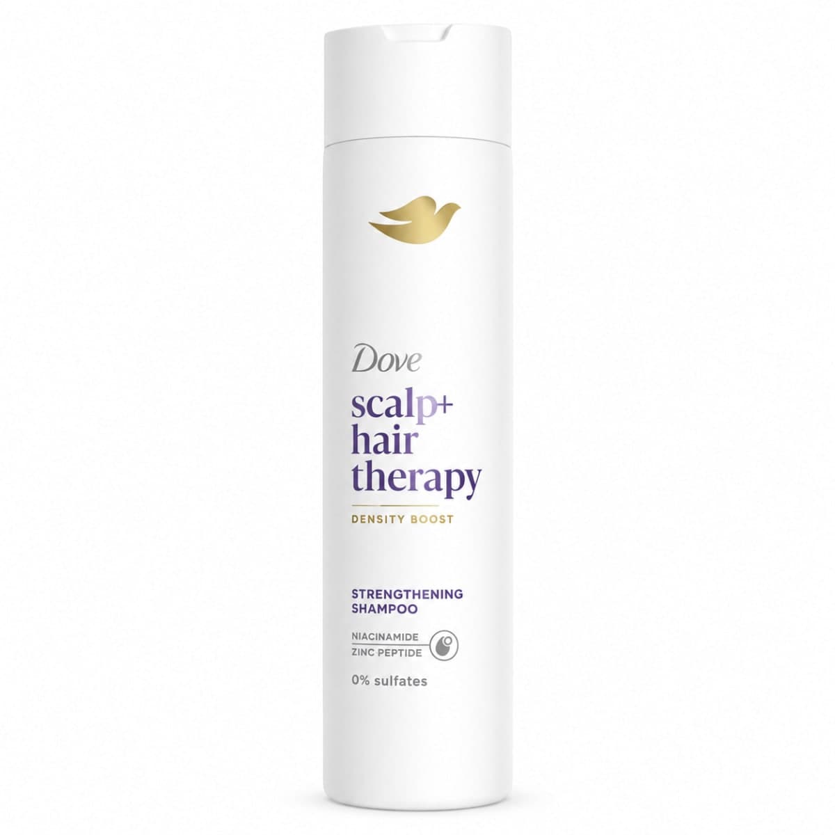 Dove Scalp+Hair Therapy Sulphate Free Density Boost Strengthening Shampoo- Niacinamide&Zinc-peptides