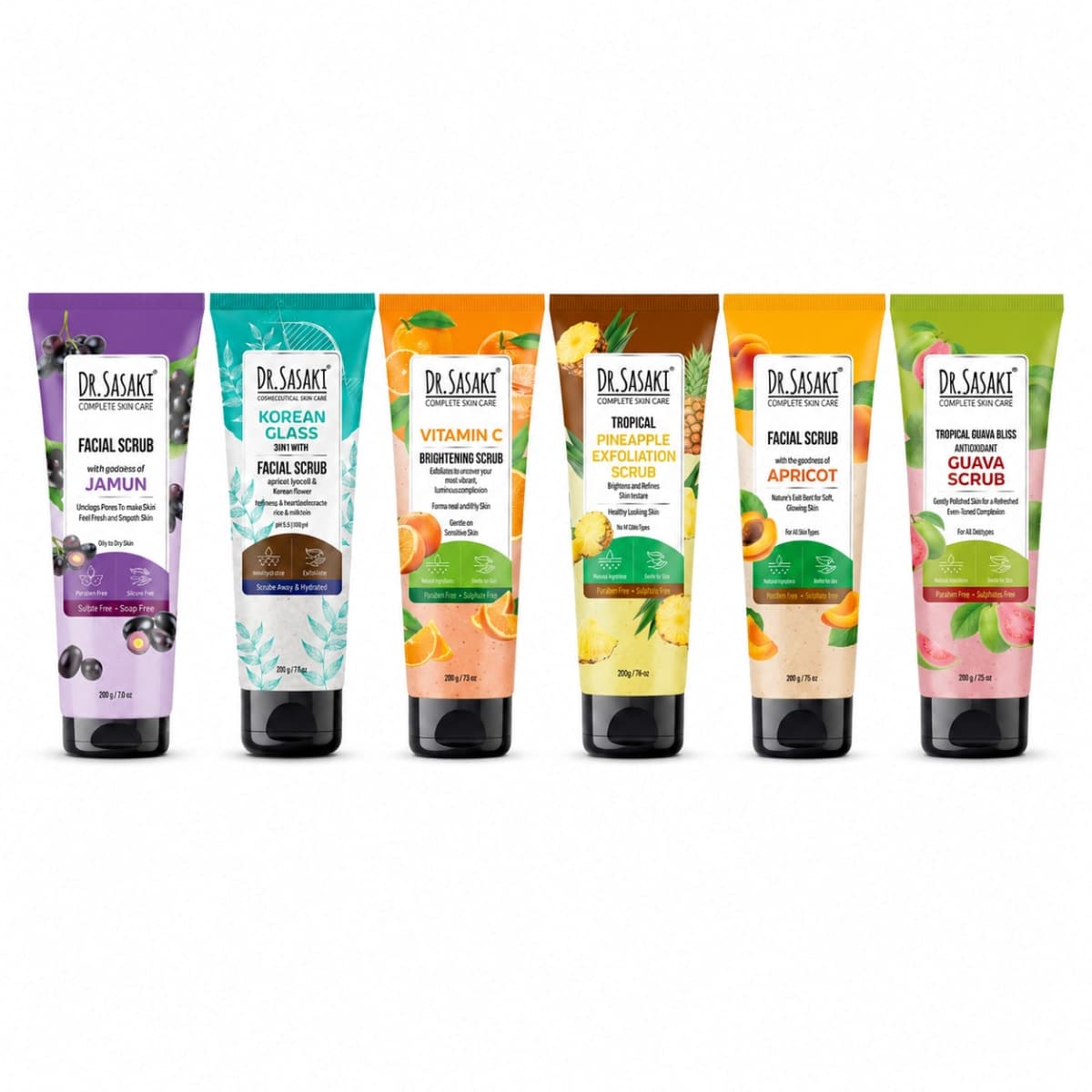 Dr. Sasaki FACIAL SCRUB - 200 g