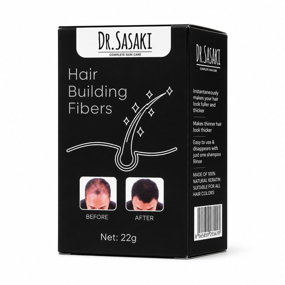 Dr. Sasaki HAIR BUILDING FIBERS - 22 G