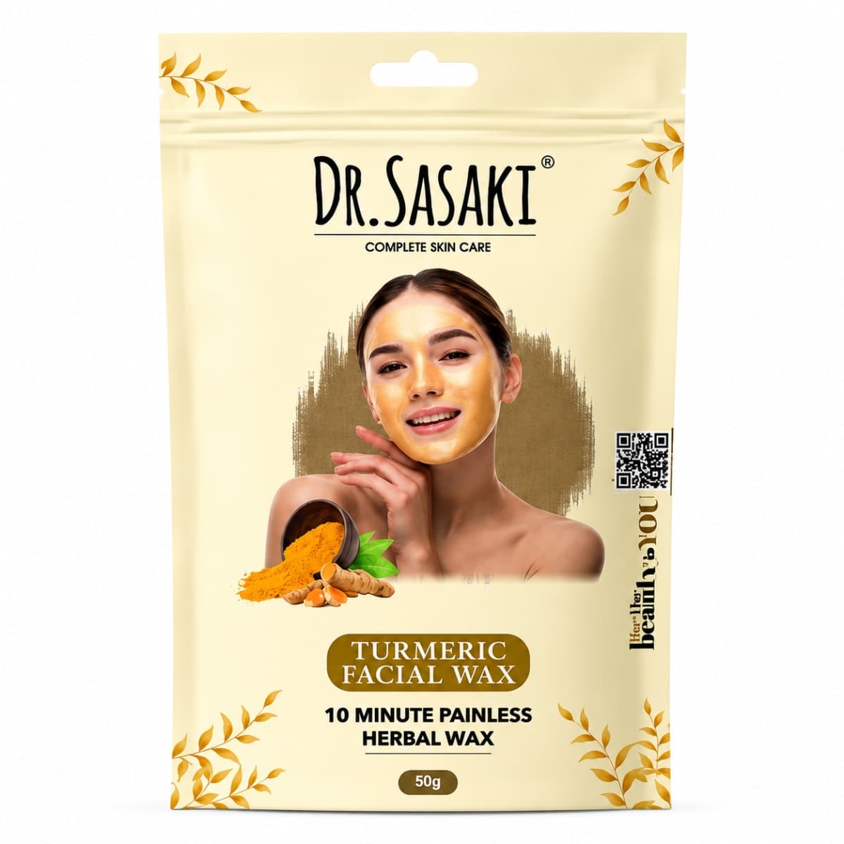 Dr. Sasaki TURMERIC FACIAL WAX POWDER - 50 g