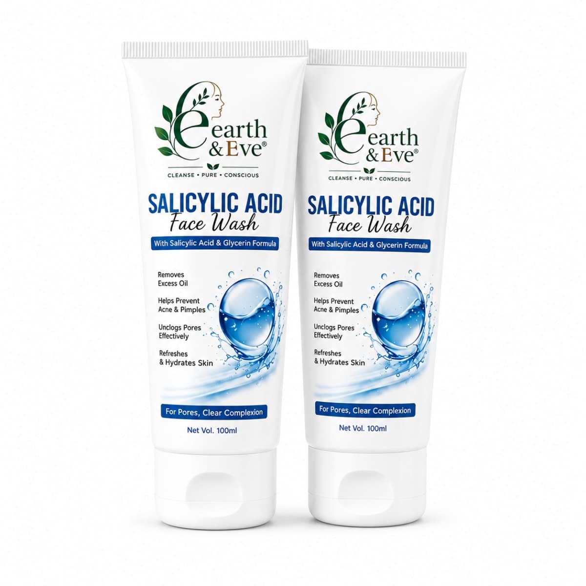 Earth & Eve Salicylic Acid Face Wash