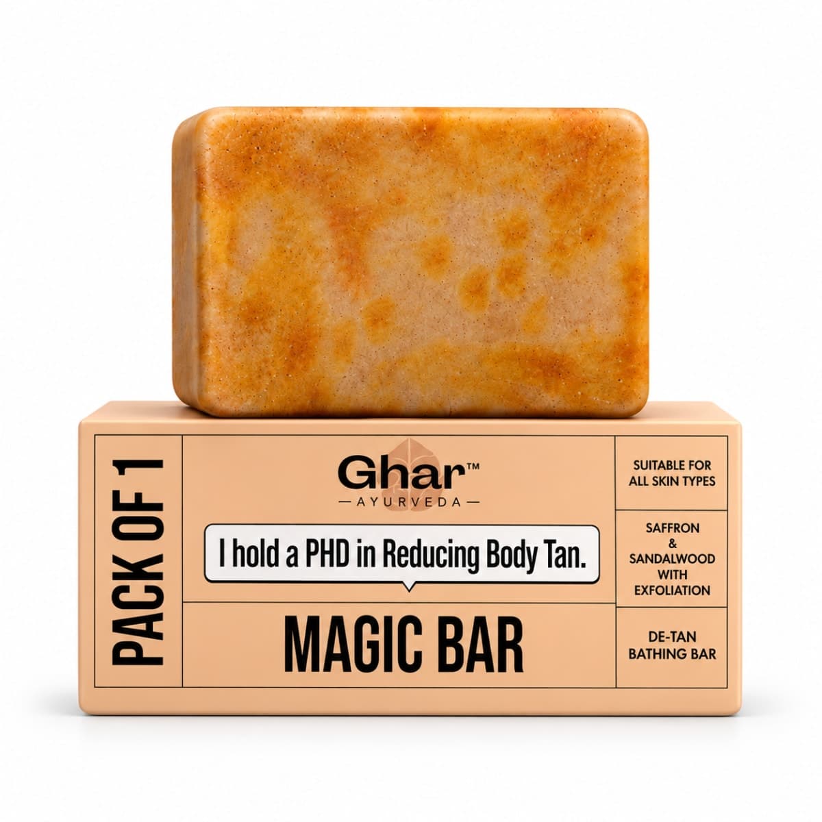 Magic Soap (Sandal Wood and Saffron Soap)