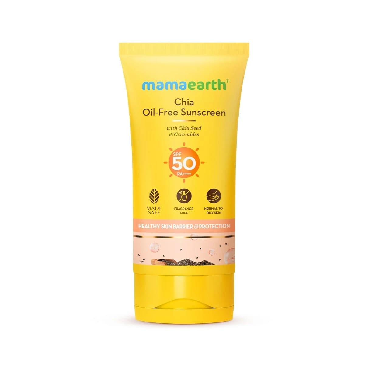 Mamaearth Chia Oil-Free Sunscreen SPF 50 PA++++ 50g