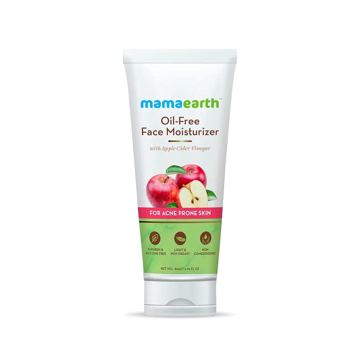 Mamaearth Oil-Free Face Moisturizer for Acne-Prone Skin, 80ml 