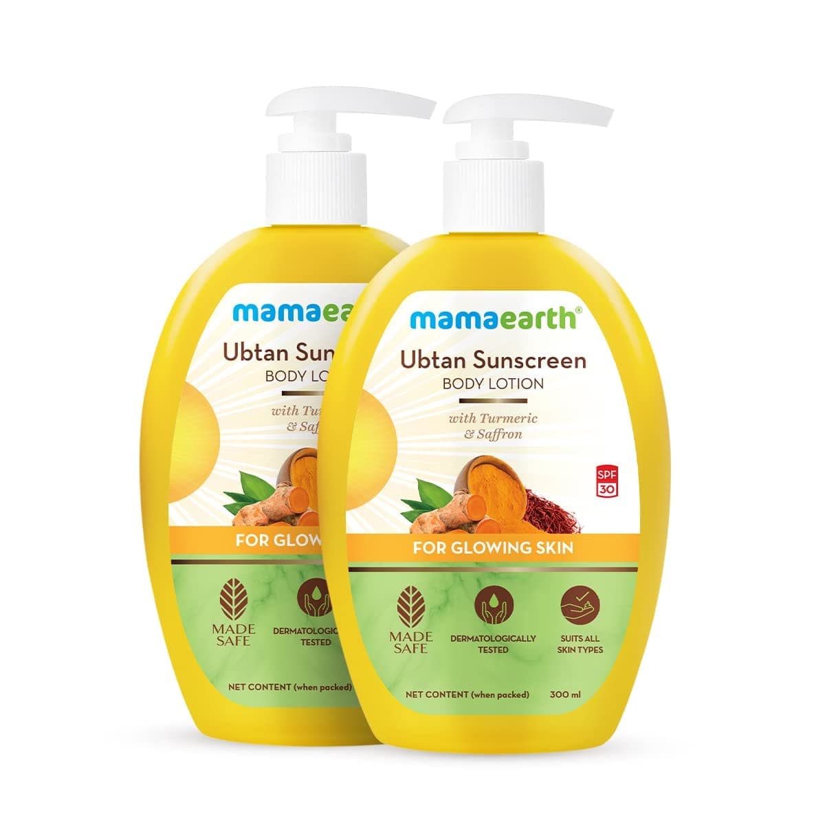 Mamaearth Sunscreen Body Lotion SPF 30 | Ubtan
