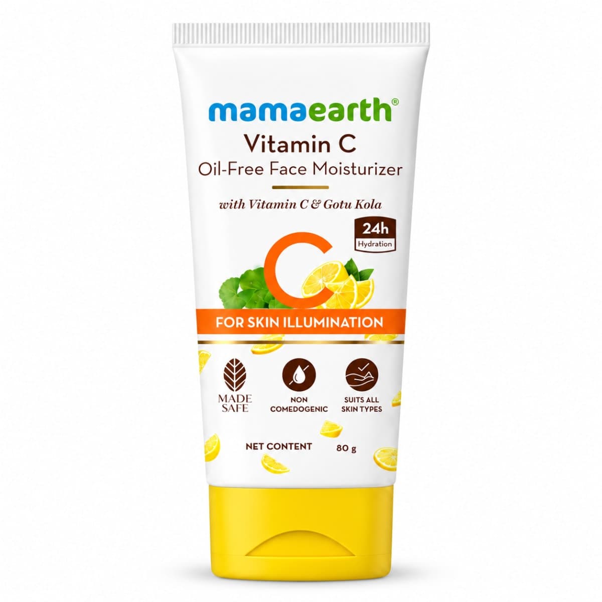 Mamaearth Vitamin C Ultra Light Gel Oil-Free Moisturizer with Vitamin C and Aloe Vera Water for Glowing Hydration