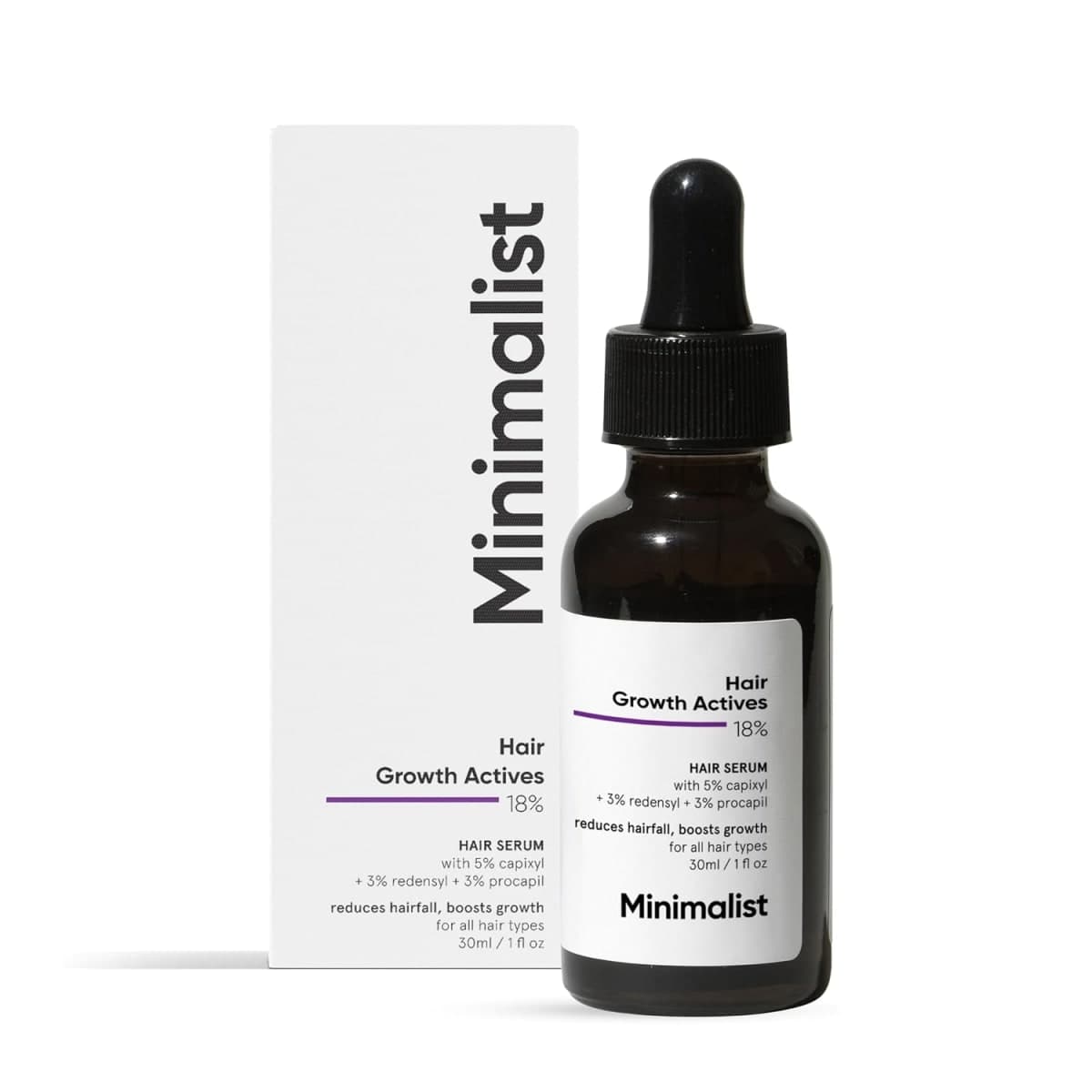 Minimalist Hair Growth Actives 18% Hair Serum