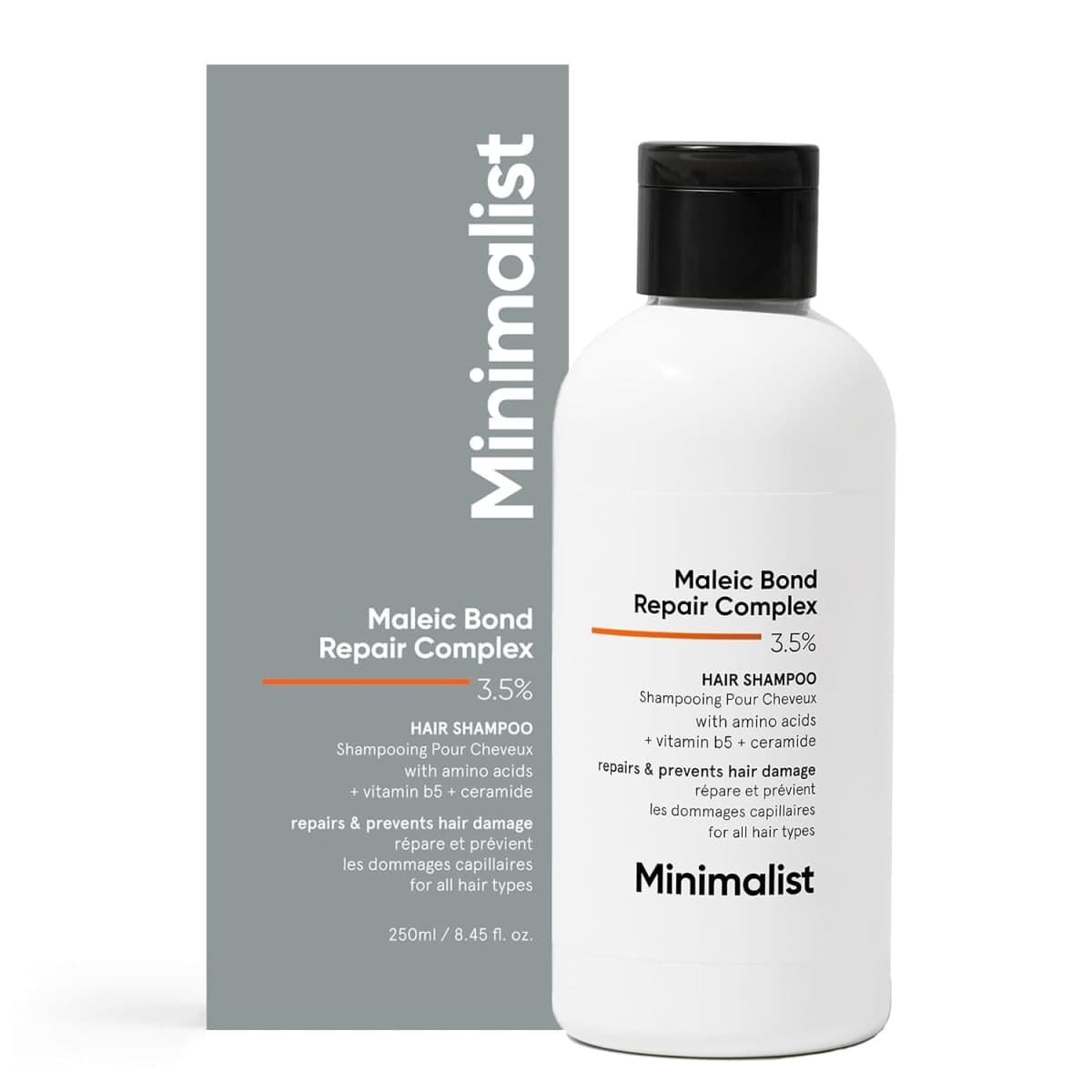 Minimalist Maleic Bond Repair Complex 3.5% Hair Shampoo