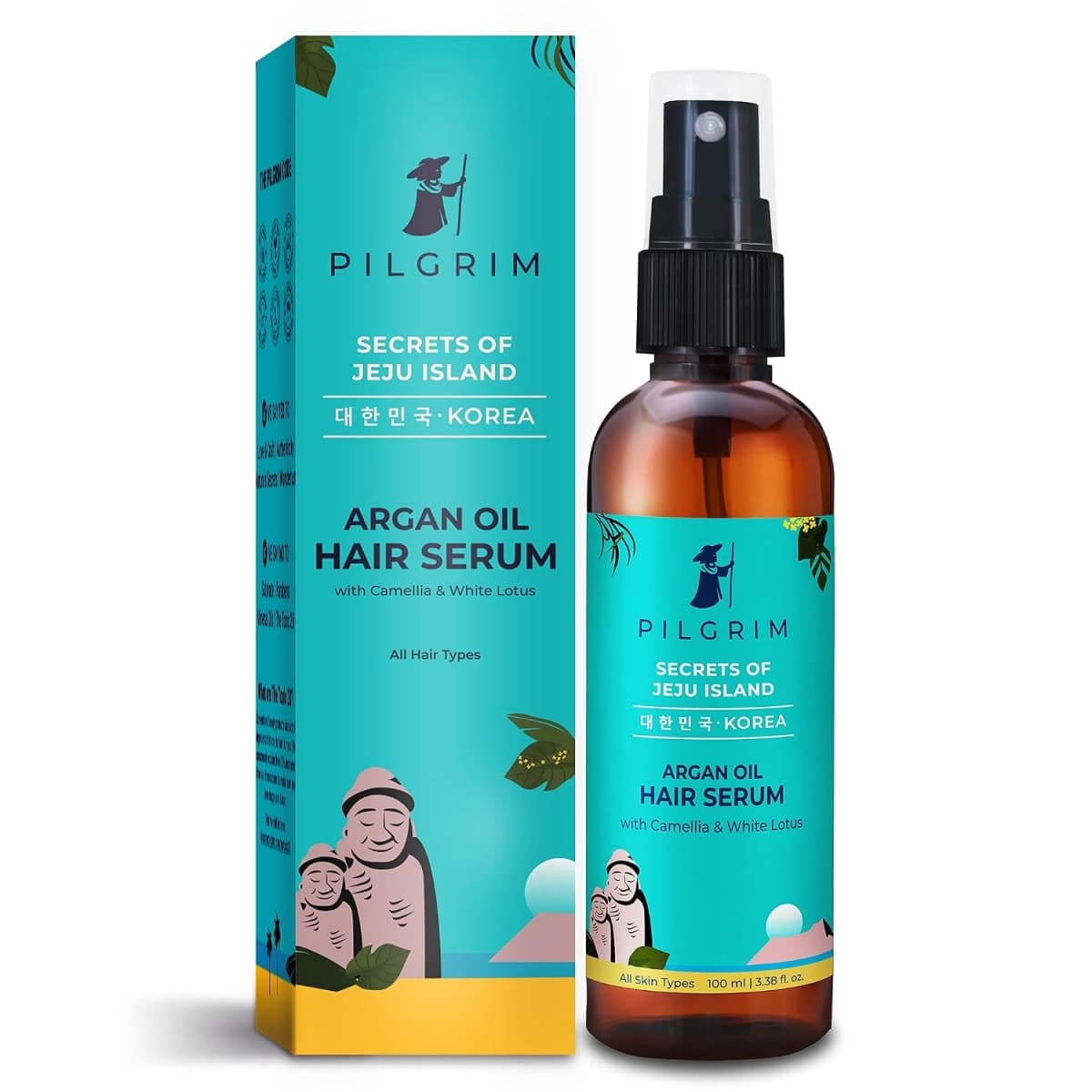 Pilgrim Pilgrim Argan Oil Hair Serum with Camellia & White Lotus