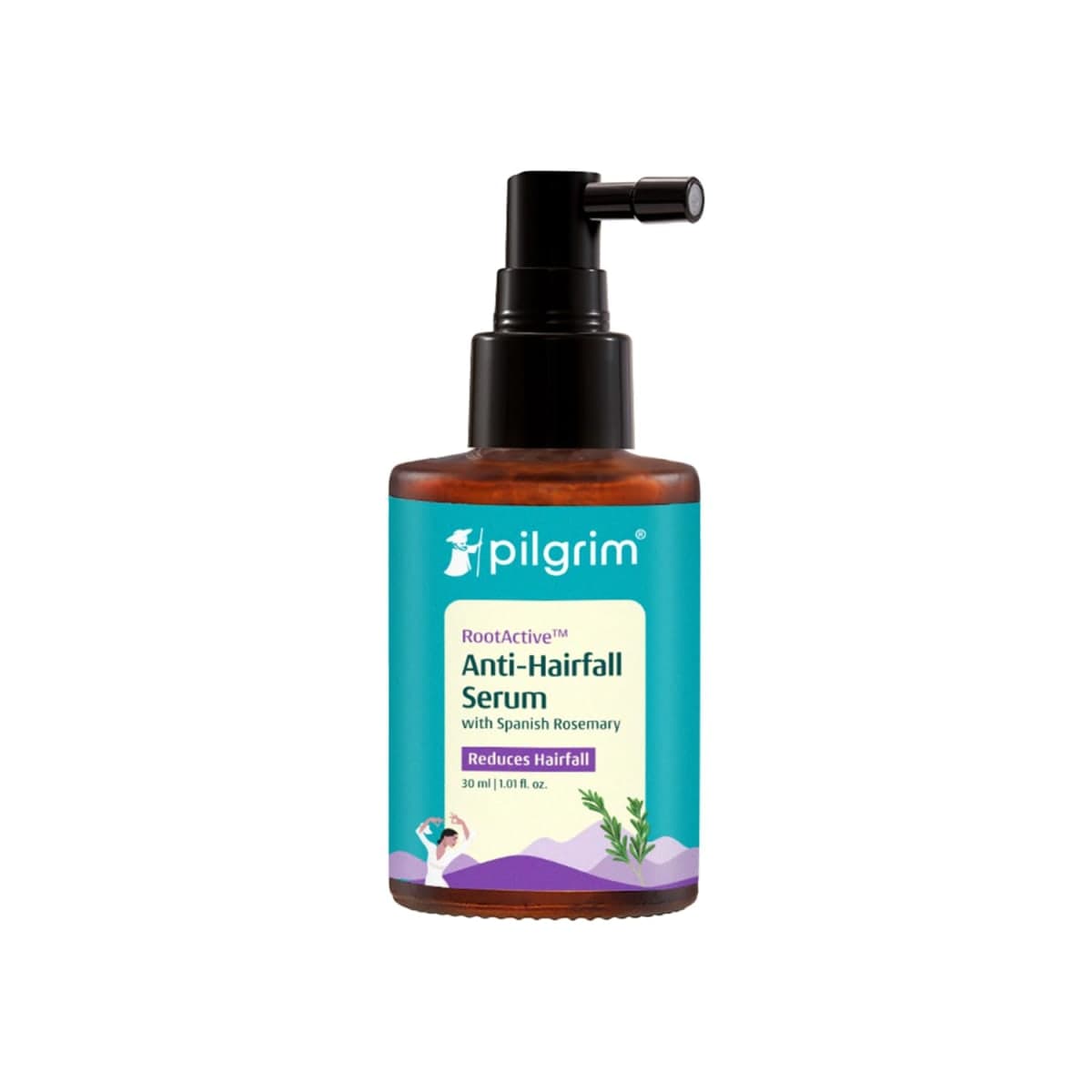 Pilgrim RootActive™ Anti-Hairfall Serum With Spanish Rosemary - 30 ml
