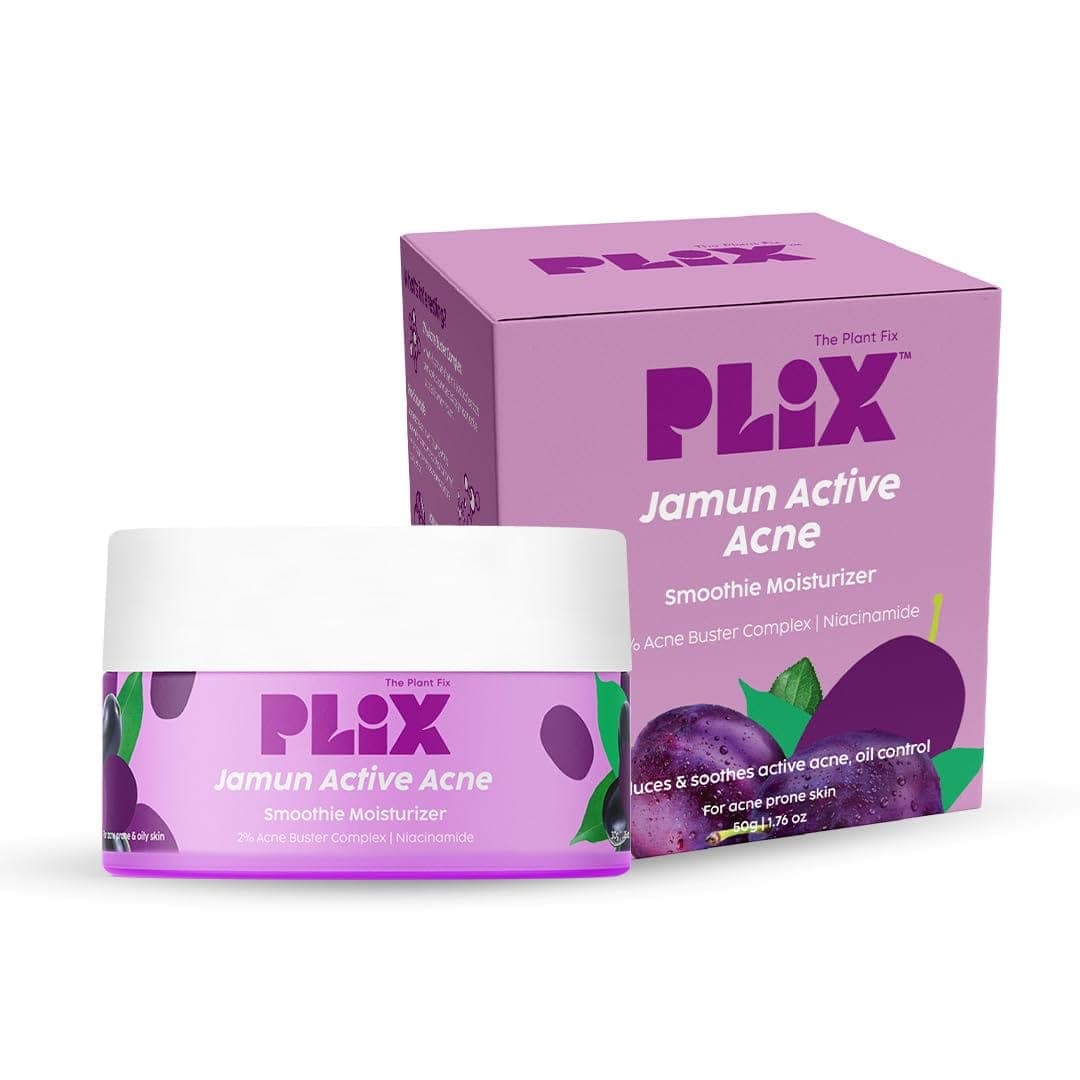 PLiX Jamun Niacinamide Moisturizer For Active Acne & Pimples