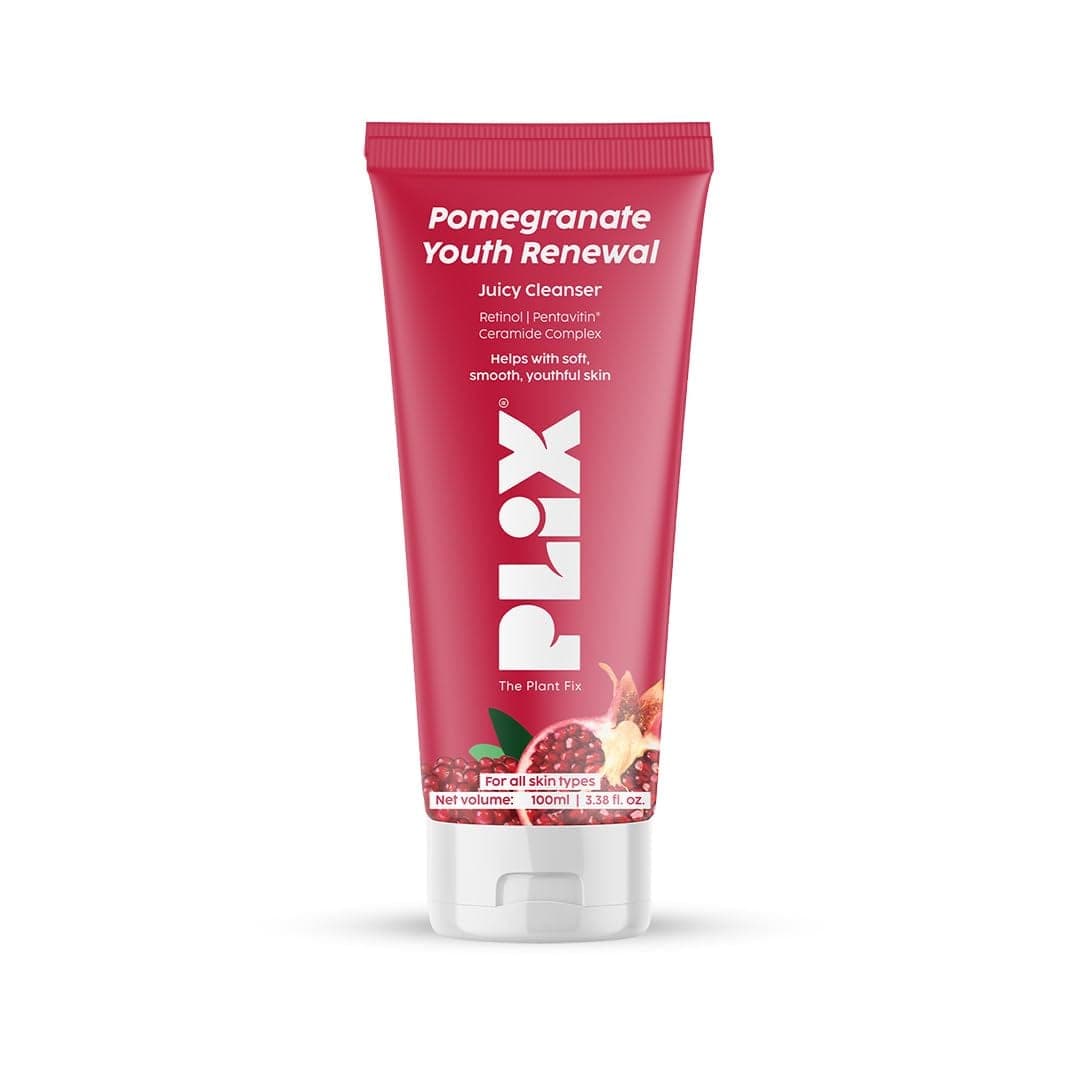 PLiX Pomegranate Youth Renewal Juicy Cleanser (For Smooth, Soft & Youthful Looking Skin)
