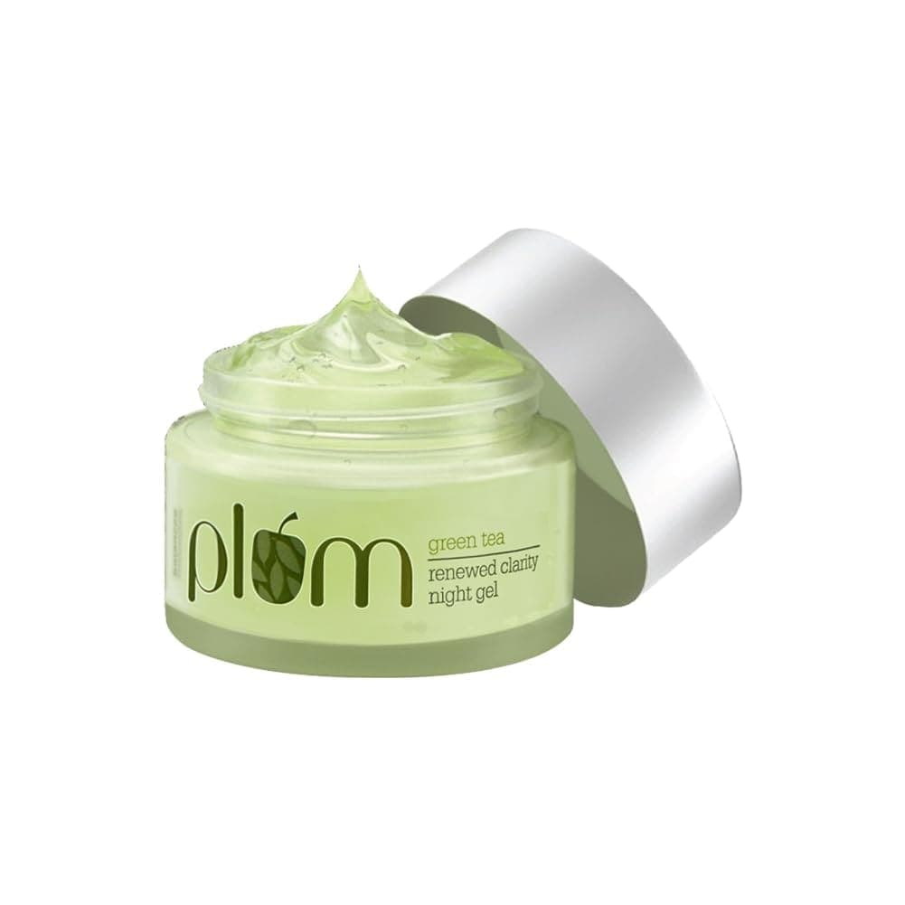 Plum Green Tea Renewed Clarity Night Gel For Oily & Acne-Prone Skin - 50 ml
