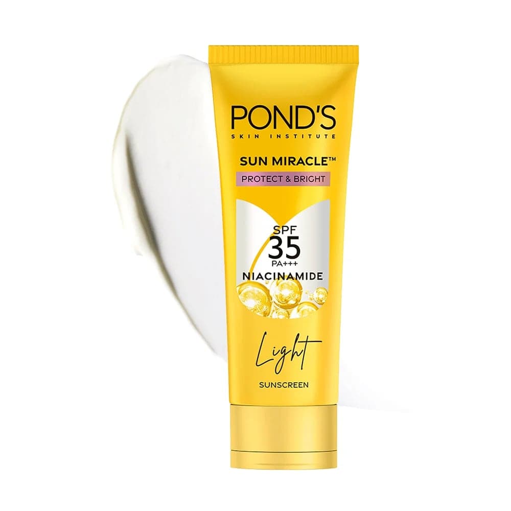 POND'S SUN MIRACLE SPF 35 PA+++ CRÈME GEL SUNSCREEN - PROTECT & BRIGHT, WITH NIACINAMIDE