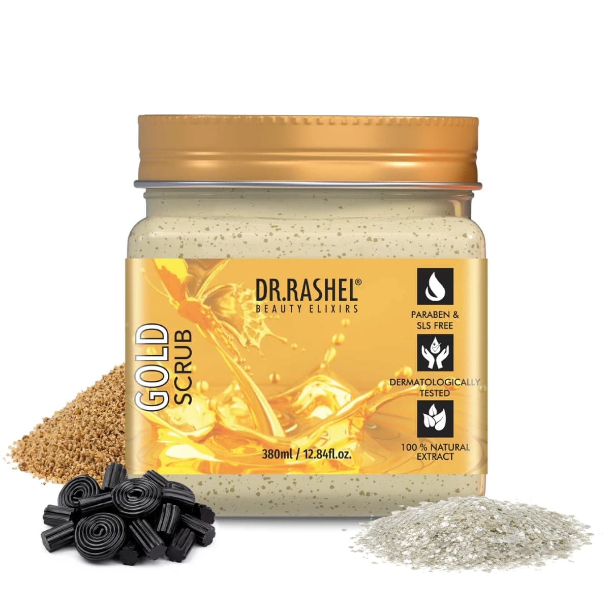 DR. RASHEL Gold Scrub - 380 ml